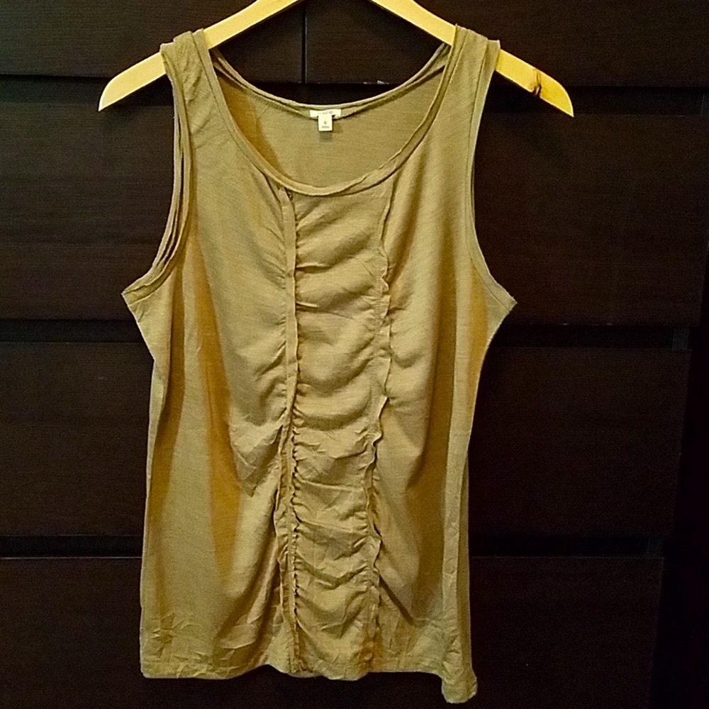 4/$25 J Crew ruffled tank top Small - Picture 1 of 4